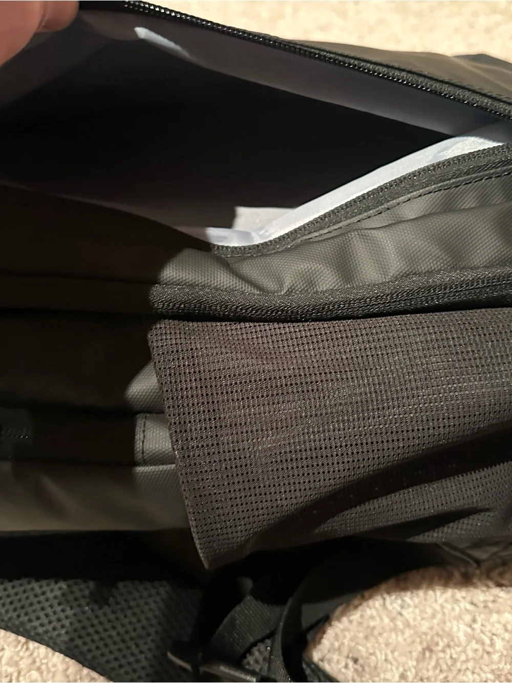 VRST Travel Backpack Black Men's Tech Backpack - Everyday Bag